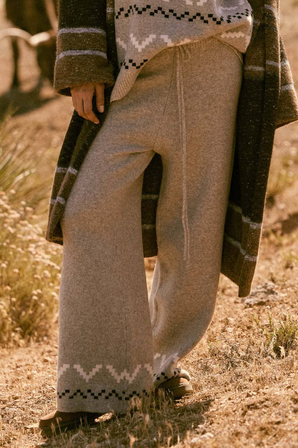 Alpine Drawstring Sweater Pants