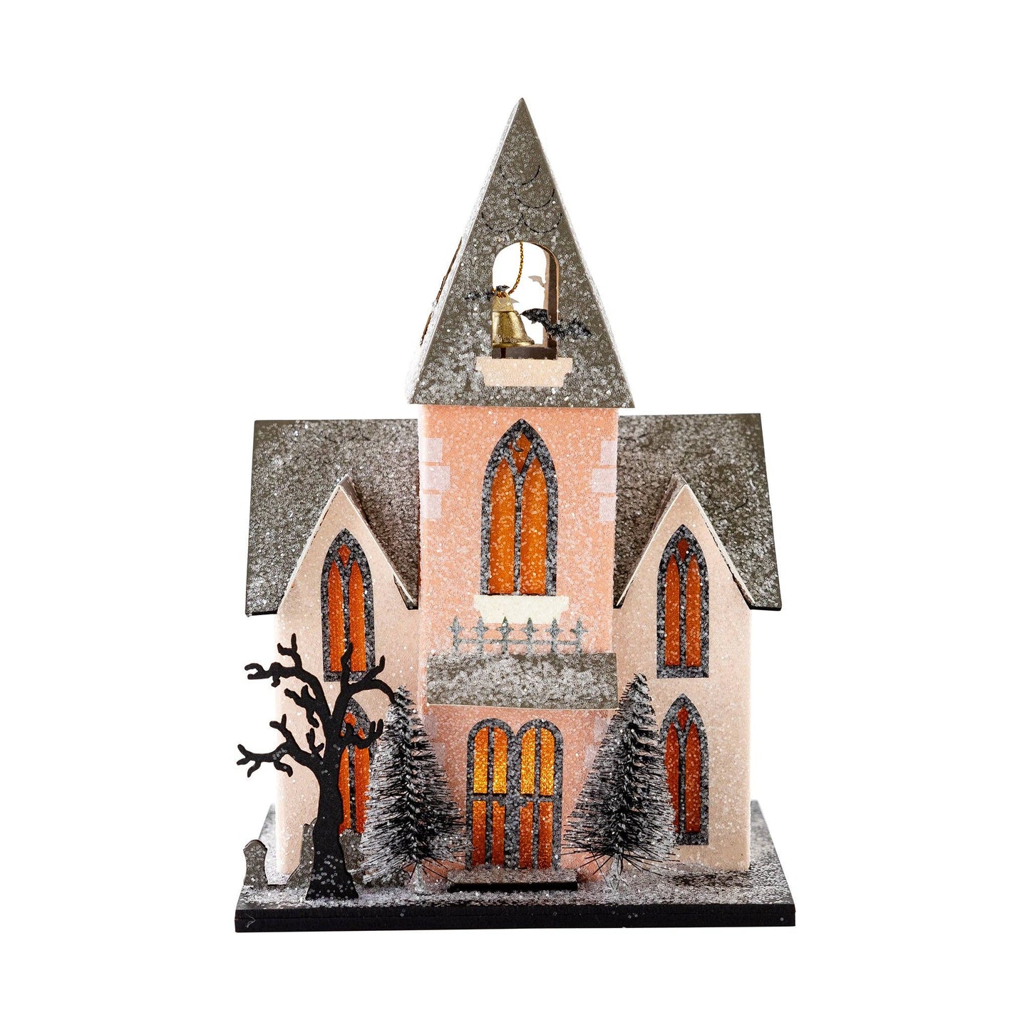 Halloween Abbey Light Up House