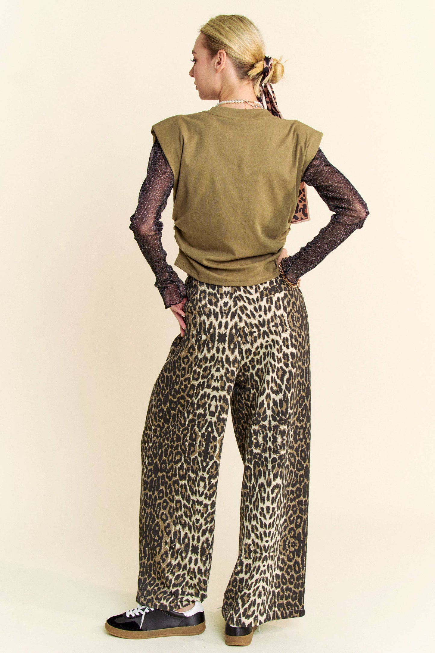 Zoey Animal Print Pants