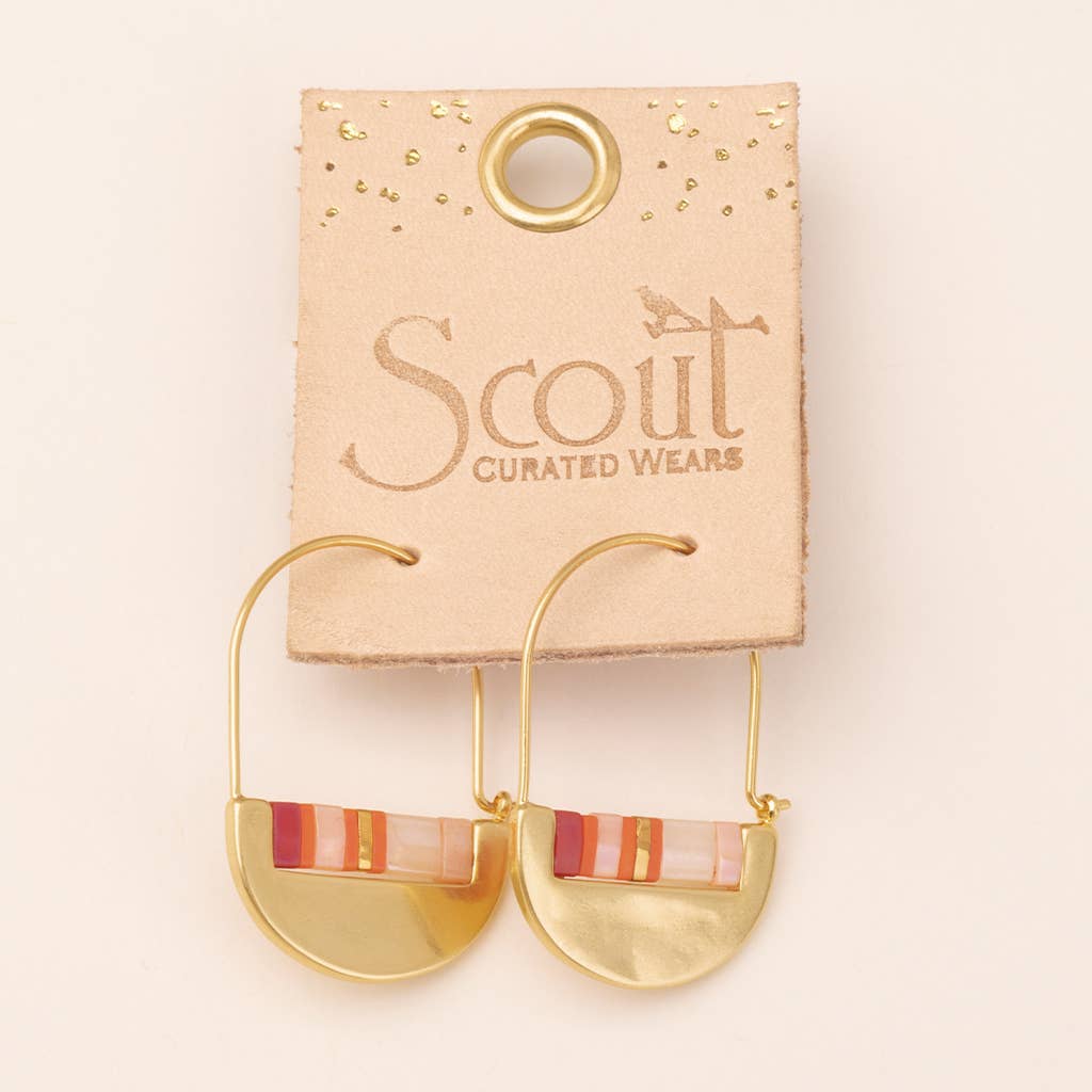 Good Karma Miyuki Hoops - Three Colors