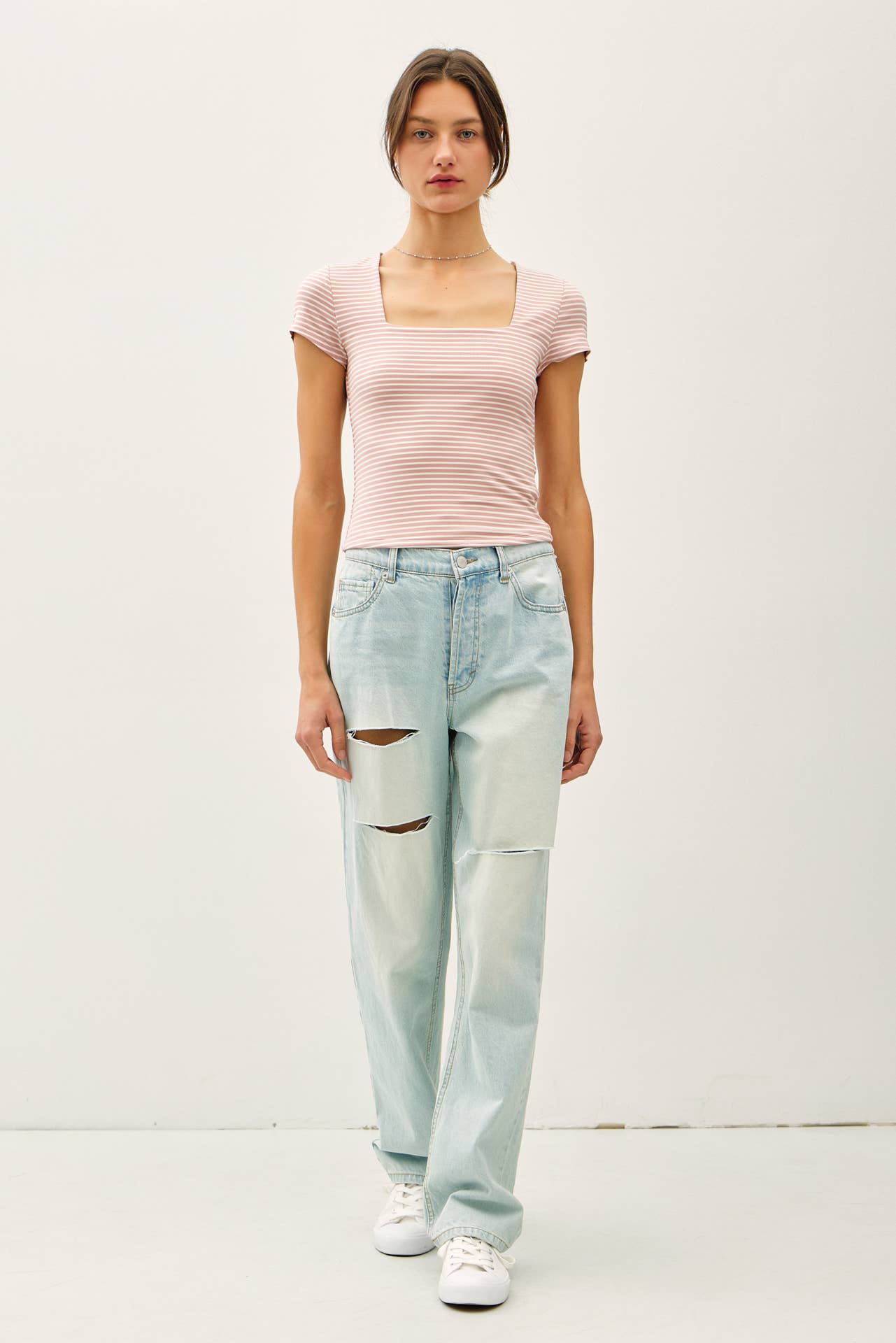 Jessie Square Neck Top