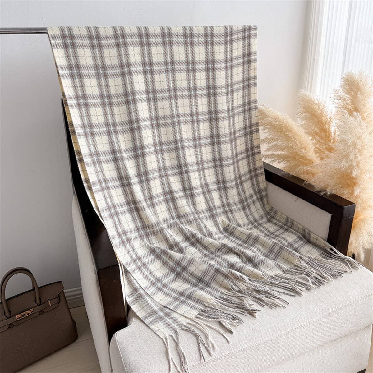 Imogen Plaid Scarf - Three Colors