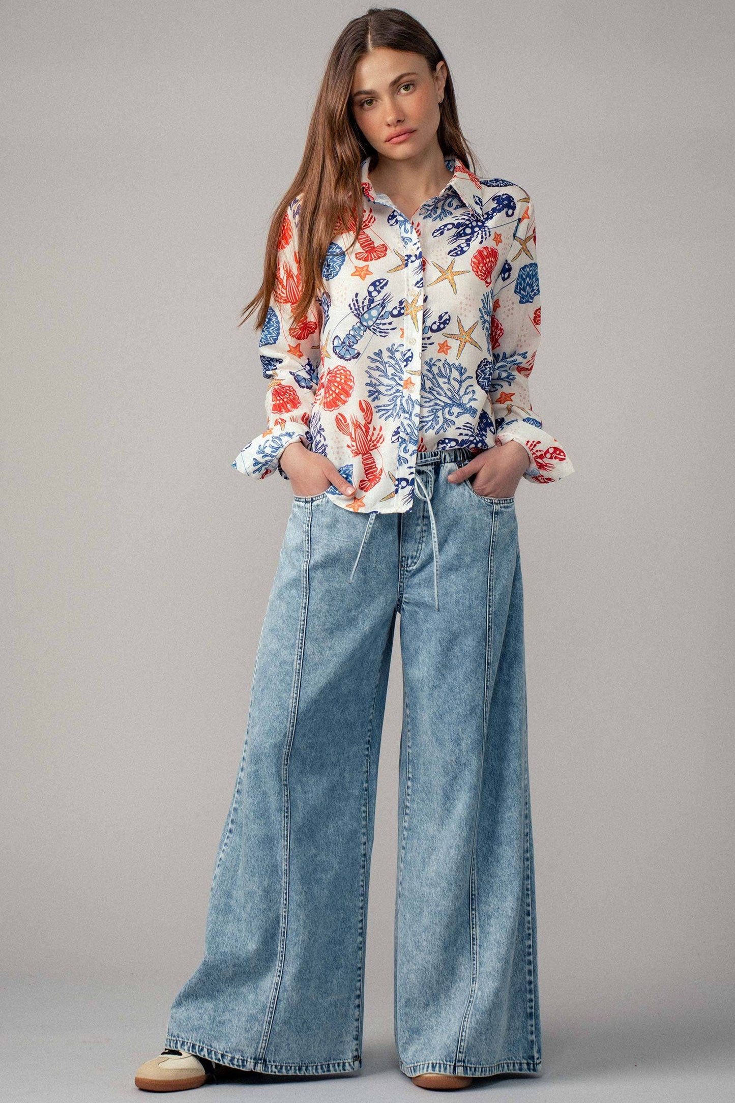 Henna Wide Leg Jeans