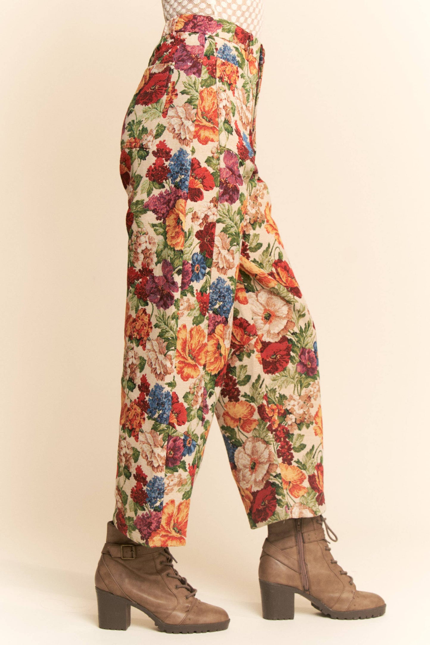 Mira Floral Tapestry Pants