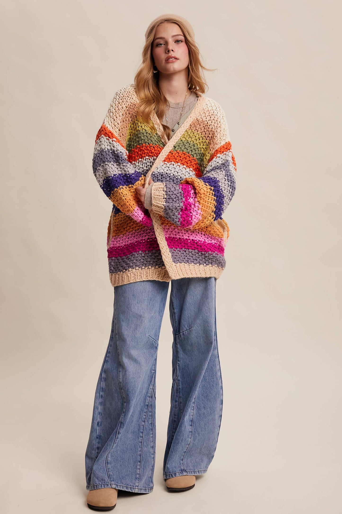 Daydreamer Chunky Knit Cardigan