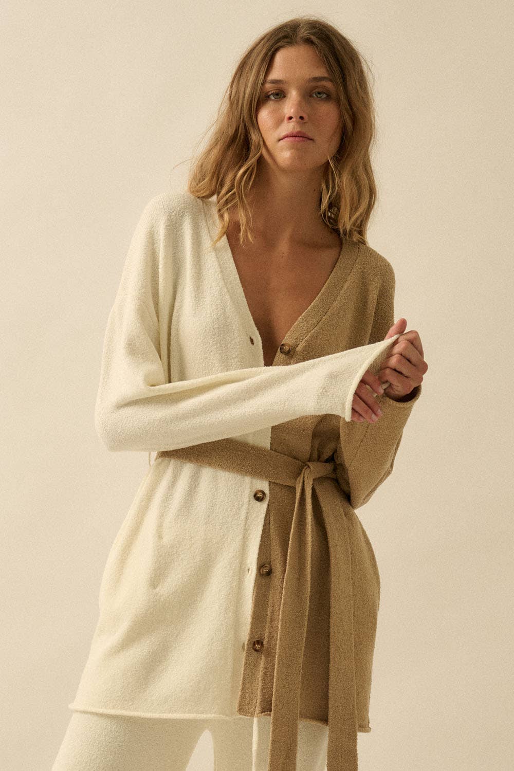 Bianca Color Block Cardigan