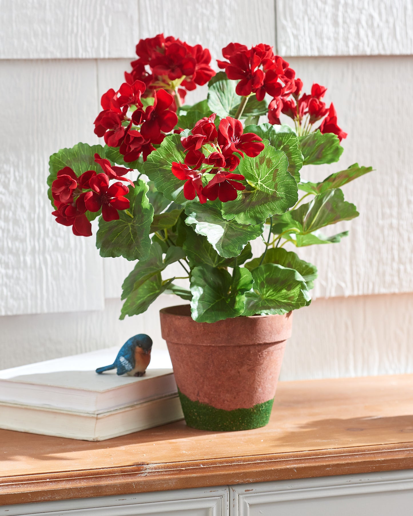 17" Potted Geranium