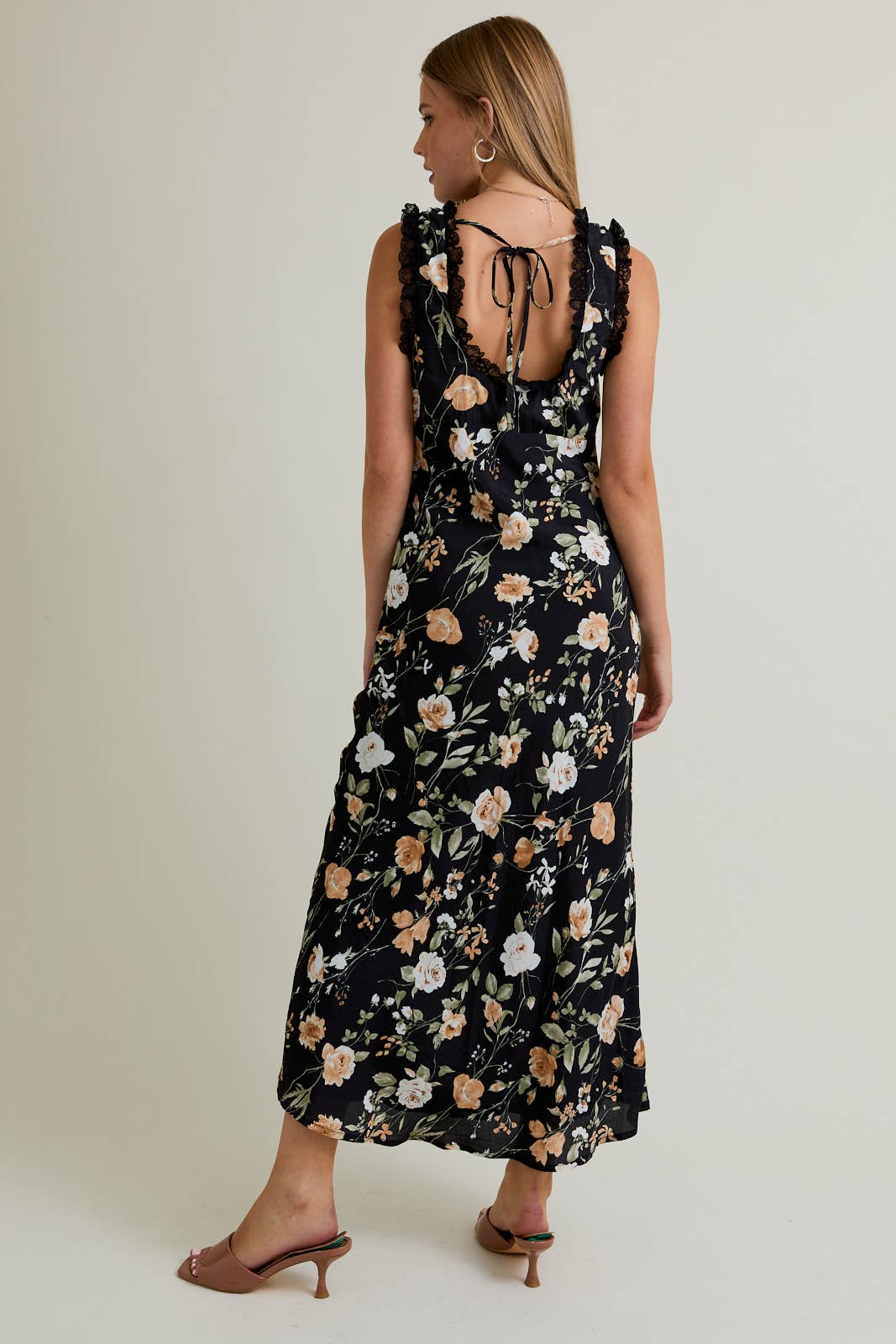 Sasha Lace Trim Dress