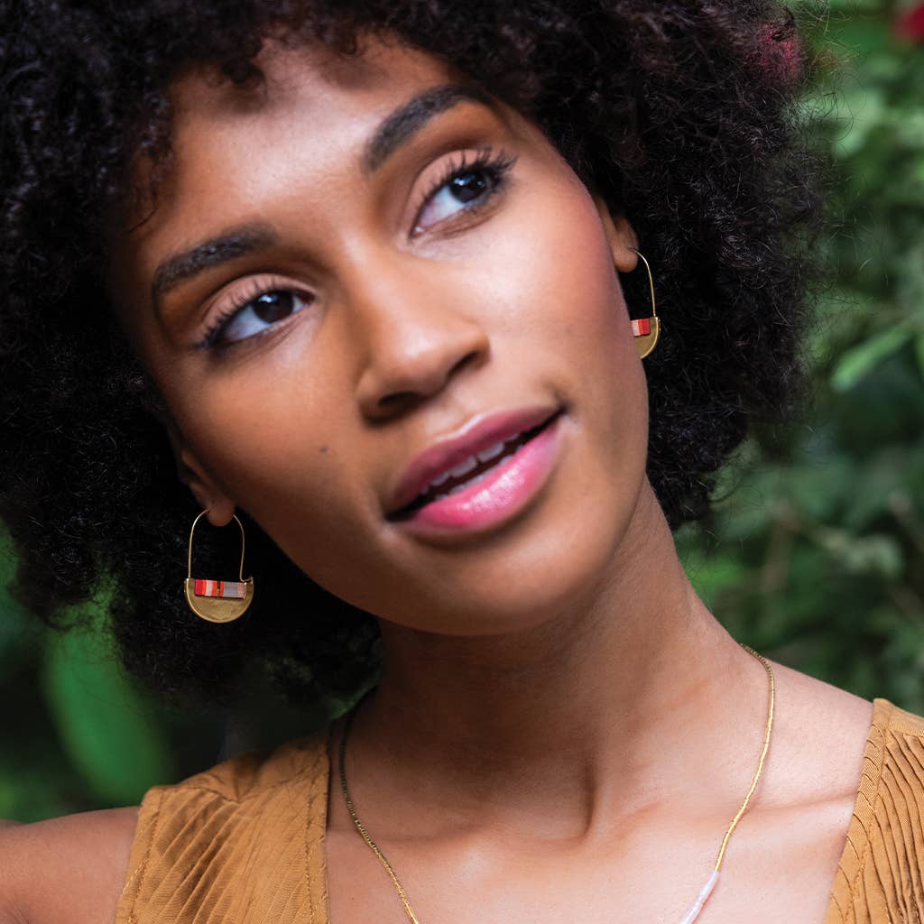 Good Karma Miyuki Hoops - Three Colors
