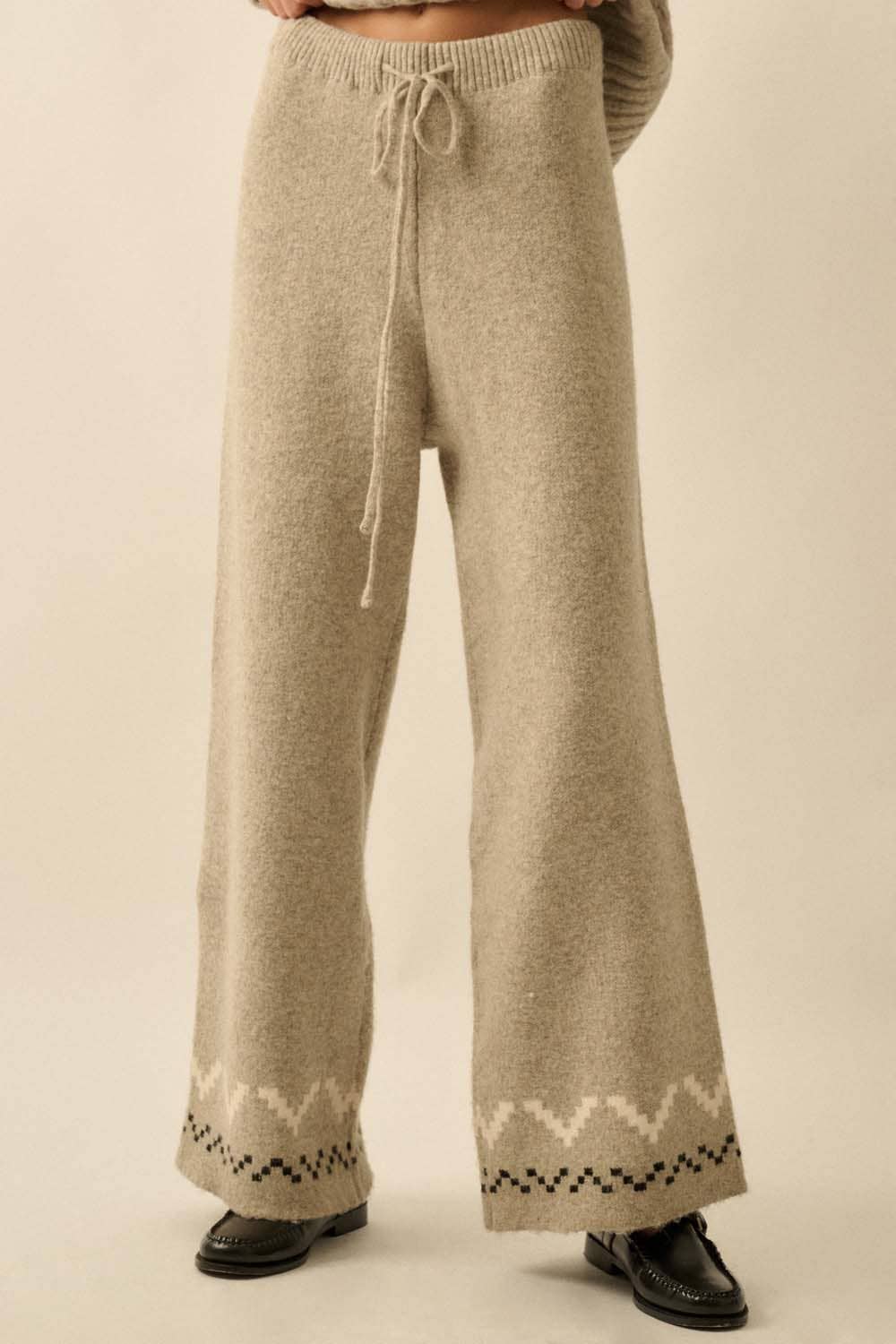 Alpine Drawstring Sweater Pants