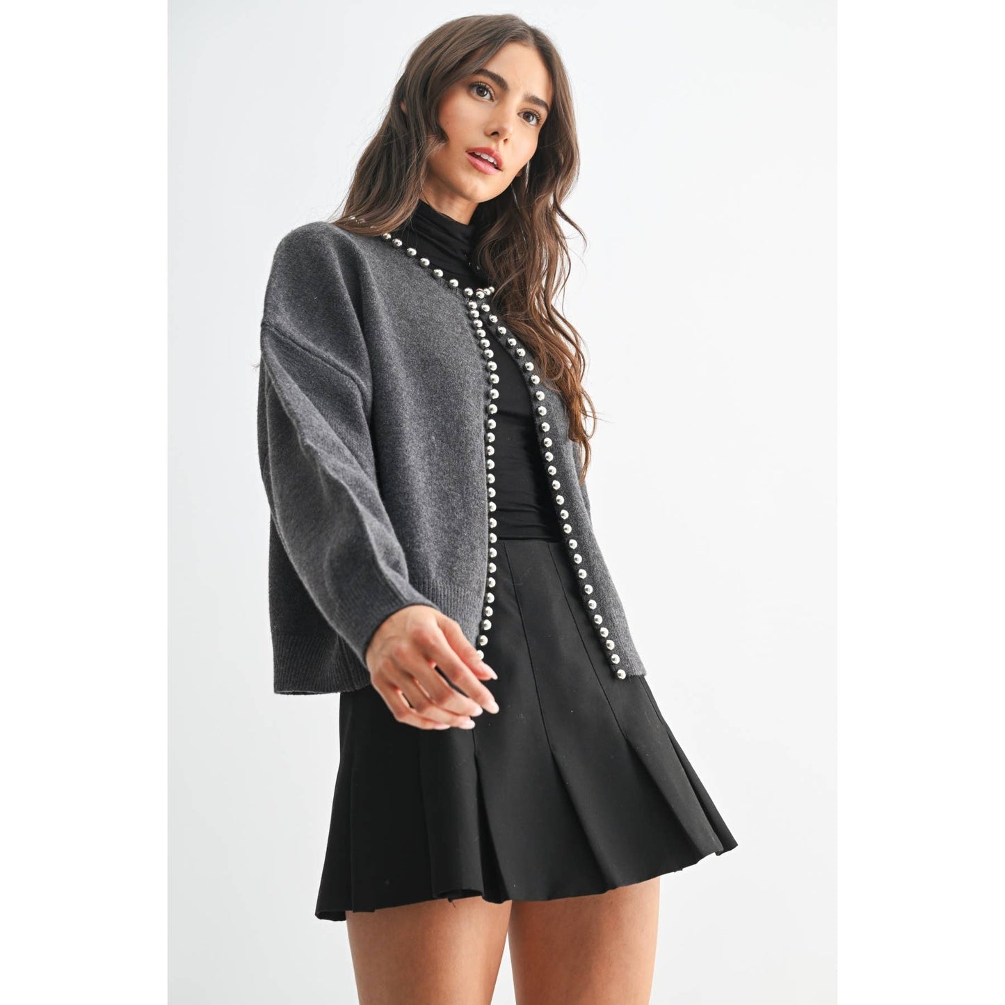 Penelope Stud Cardigan