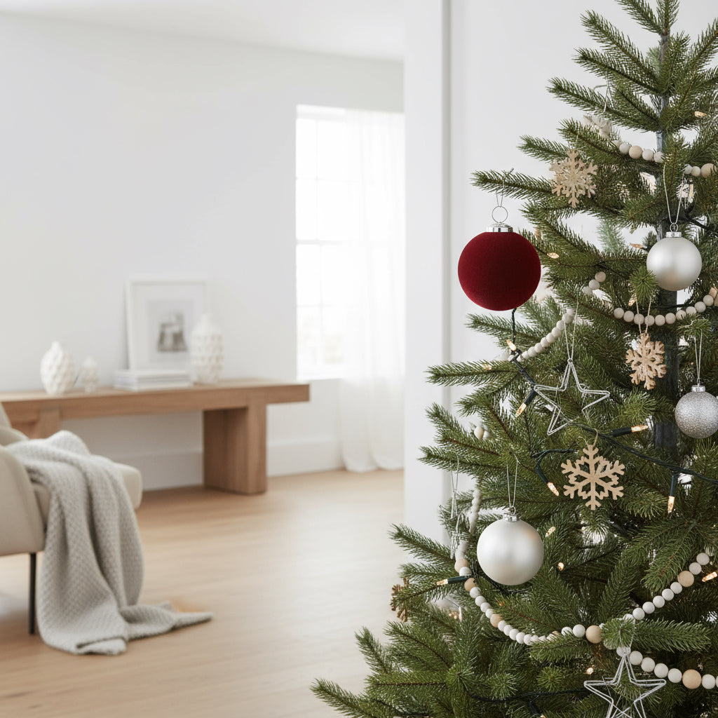 3" Winterberry Flocked Ball Ornament