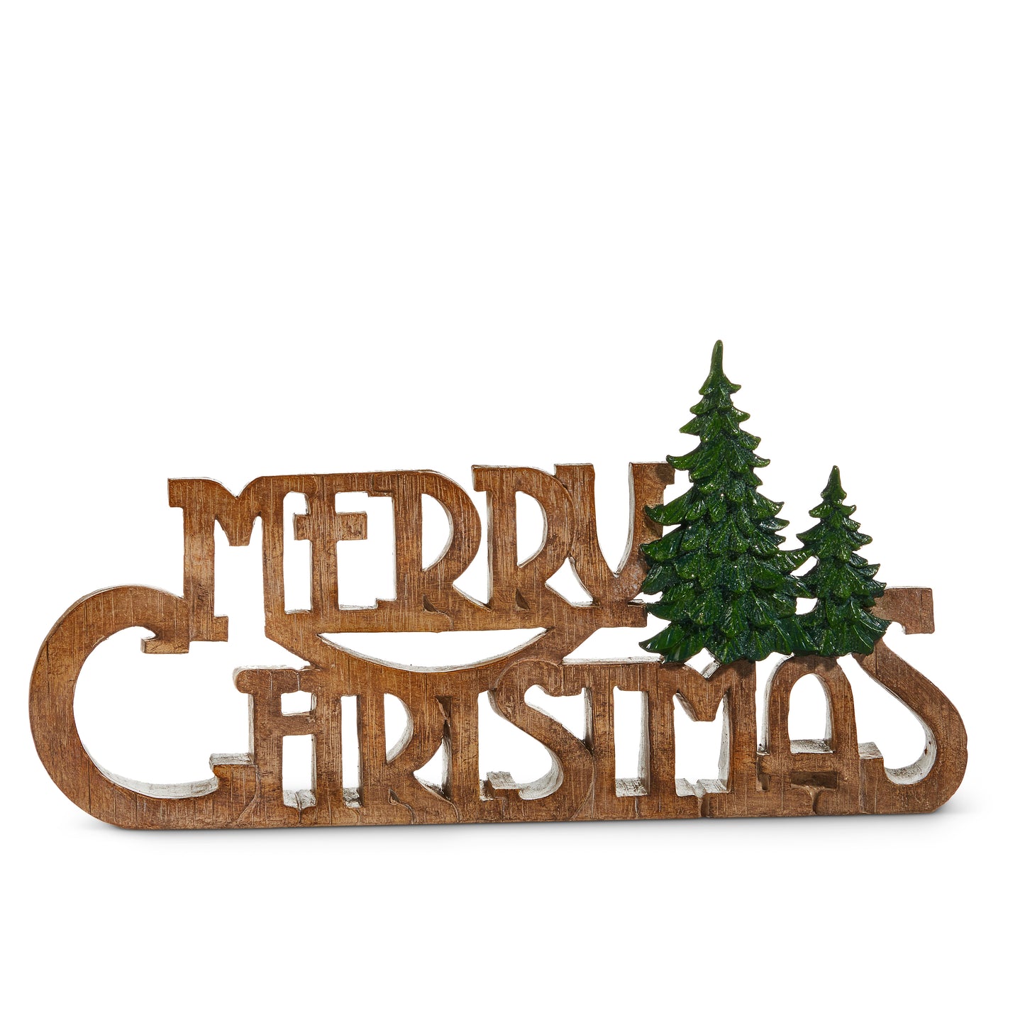 12.5" Merry Christmas Tabletop Sign