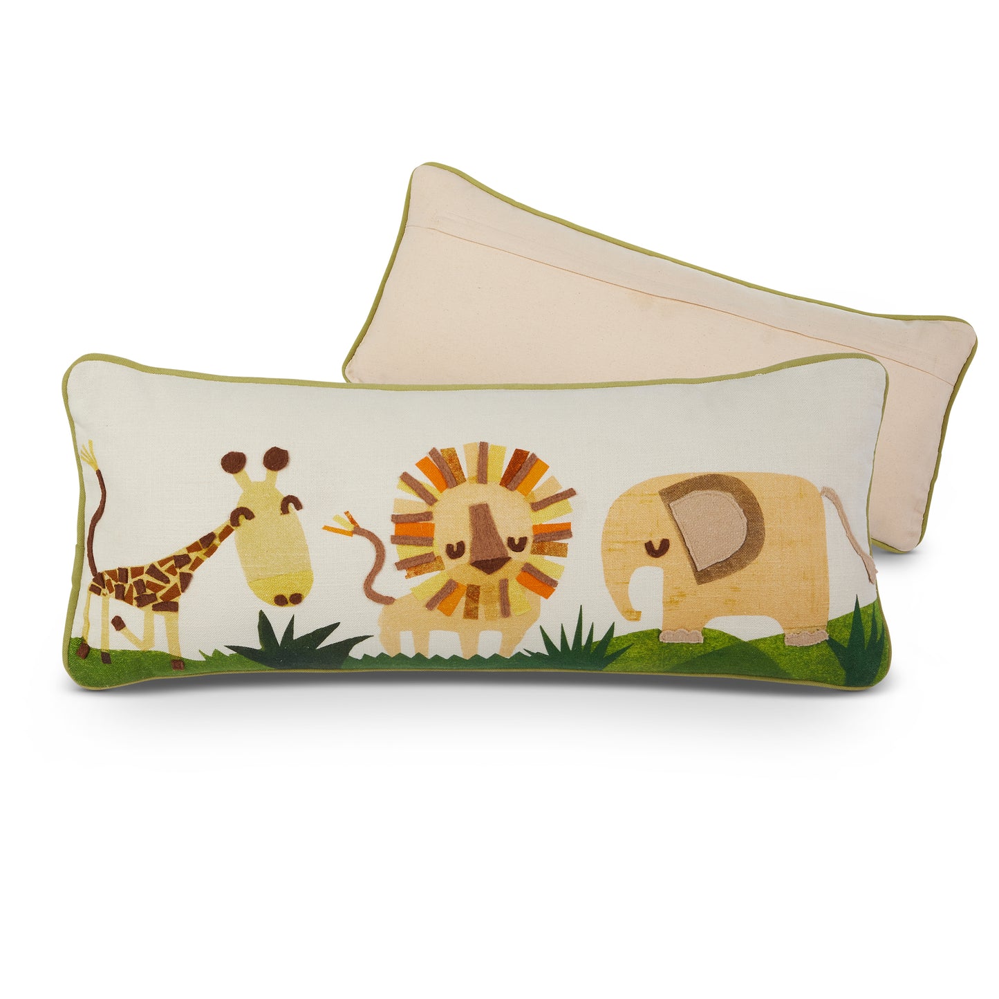 Safari Friends Lumbar Pillow