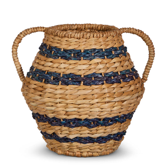 14" Woven Basket Urn