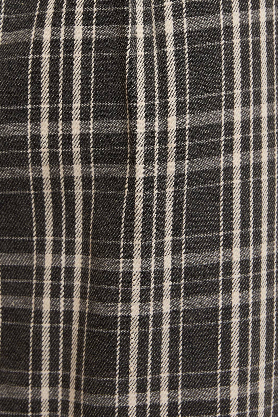 Ziggy Plaid Denim Pants