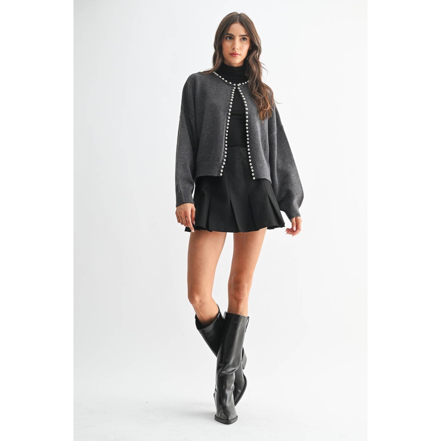 Penelope Stud Cardigan