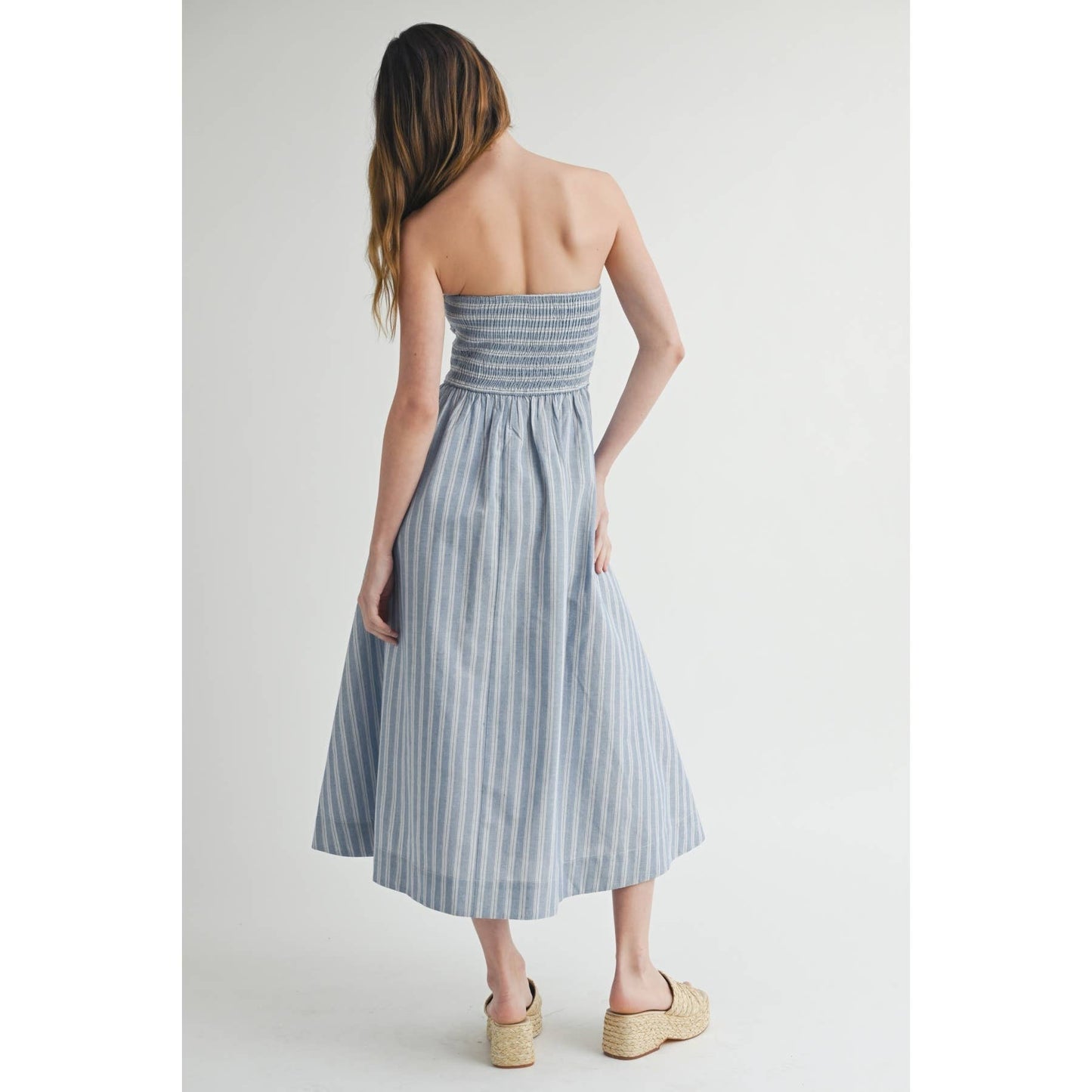 Kelly Strapless Tie Dress