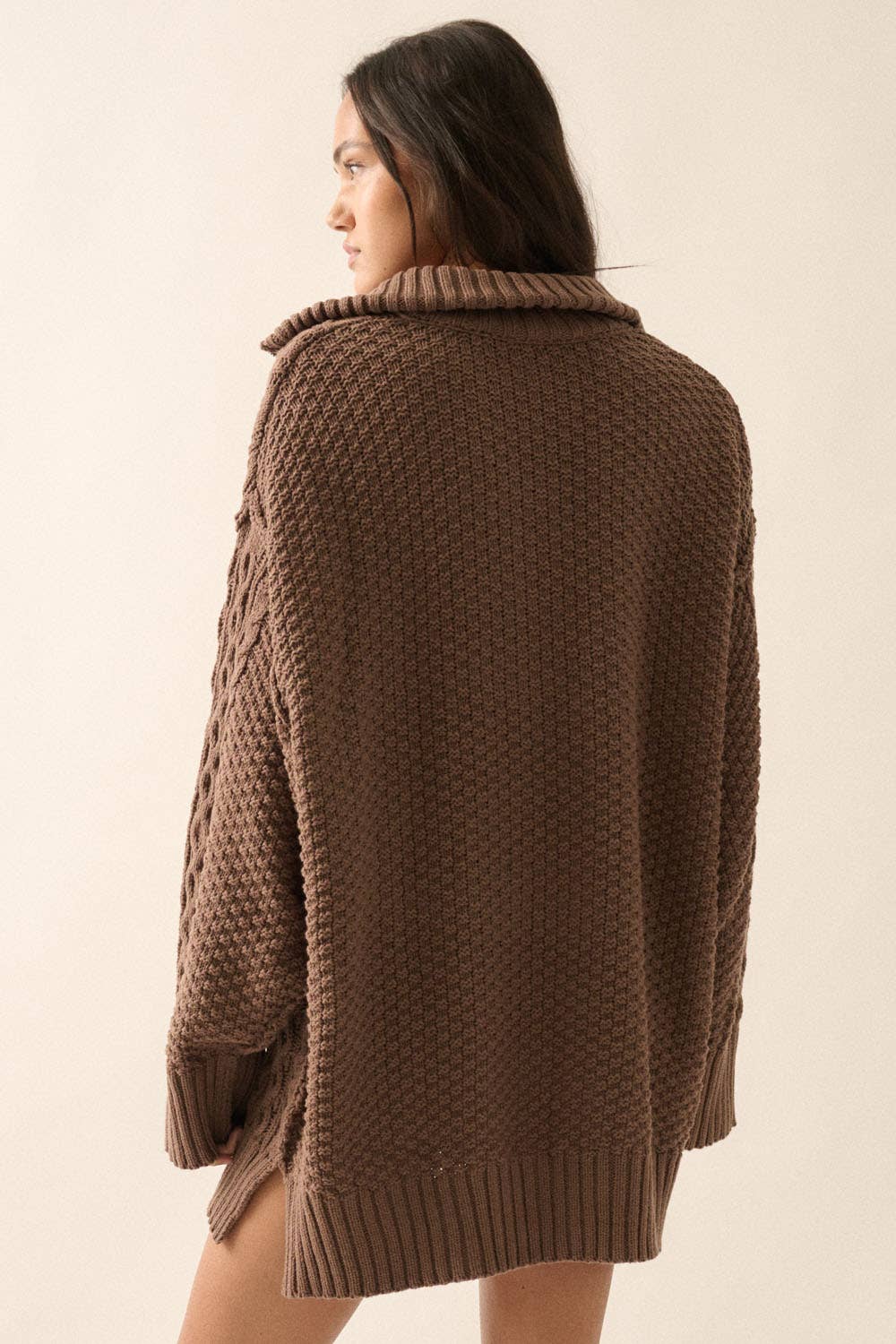 Shay Cable-Knit Mini Dress - Two Colors