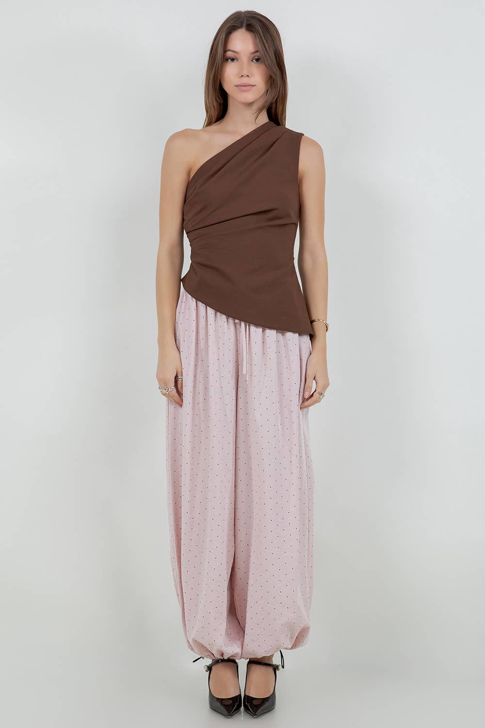 Bella Balloon Tie Bottom Pants