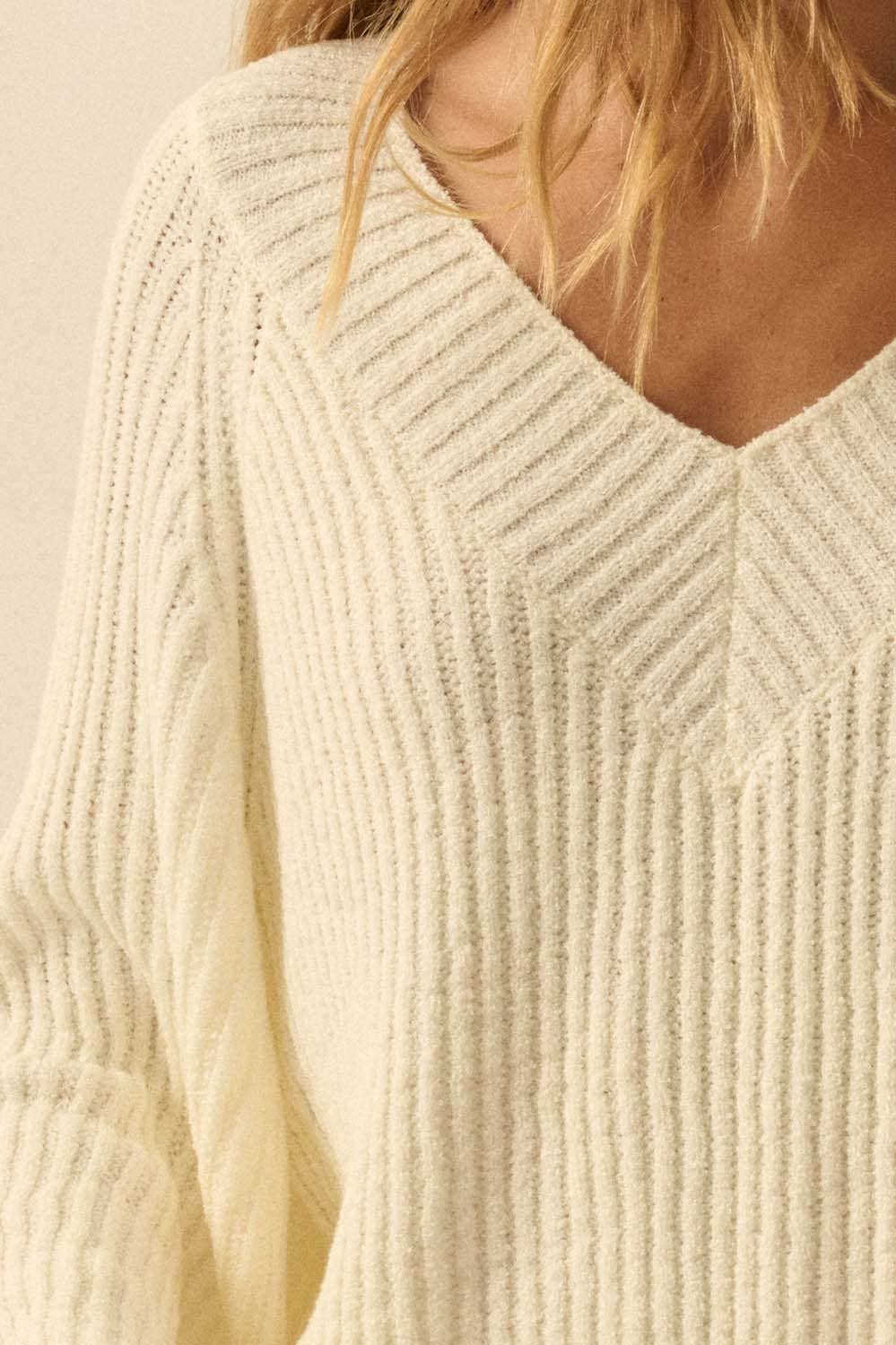 Reagan Slouchy Sweater- Two Colorsx