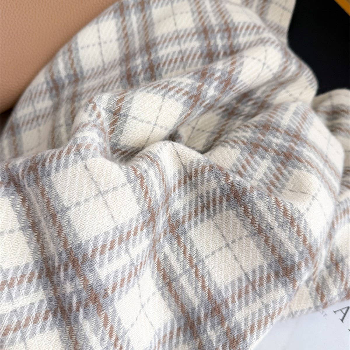 Imogen Plaid Scarf - Three Colors