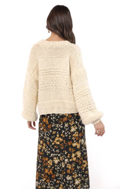 Iggy Chunky Hand Knit Cardigan