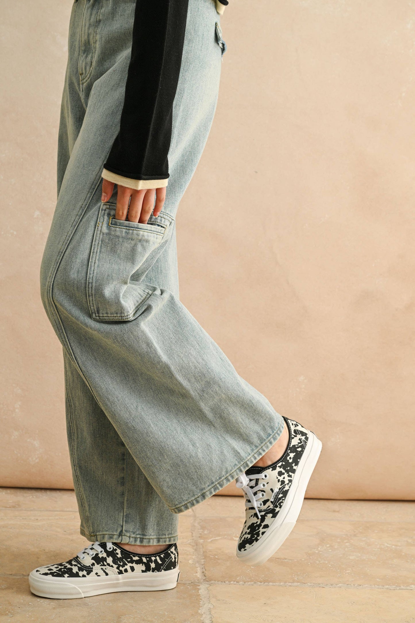 Emory Utility Pocket Baggy Jeans