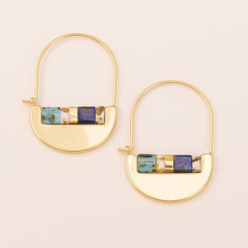 Good Karma Miyuki Hoops - Three Colors