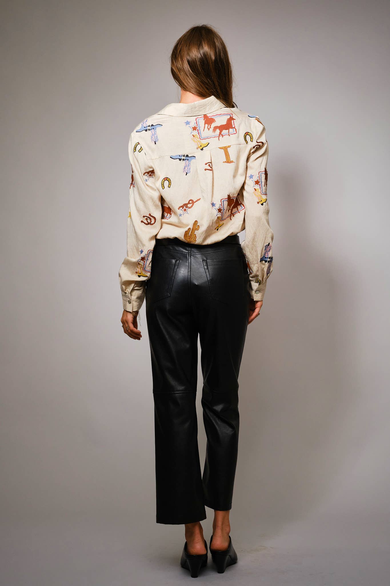 Cactus Sky Collared Shirt