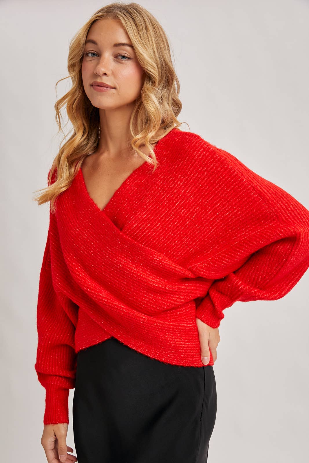 Whitney Wrap Sweater - Two Colors