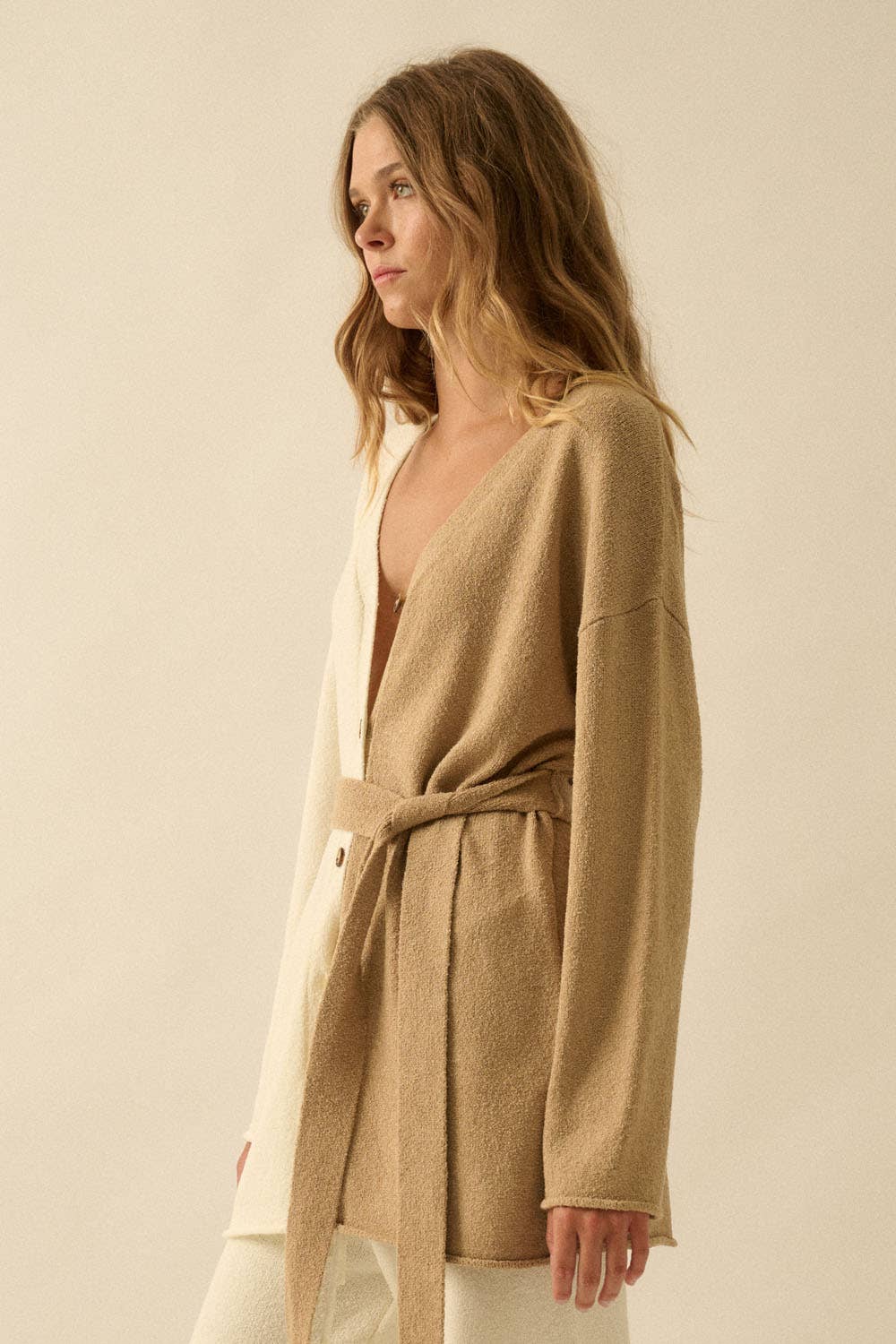 Bianca Color Block Cardigan