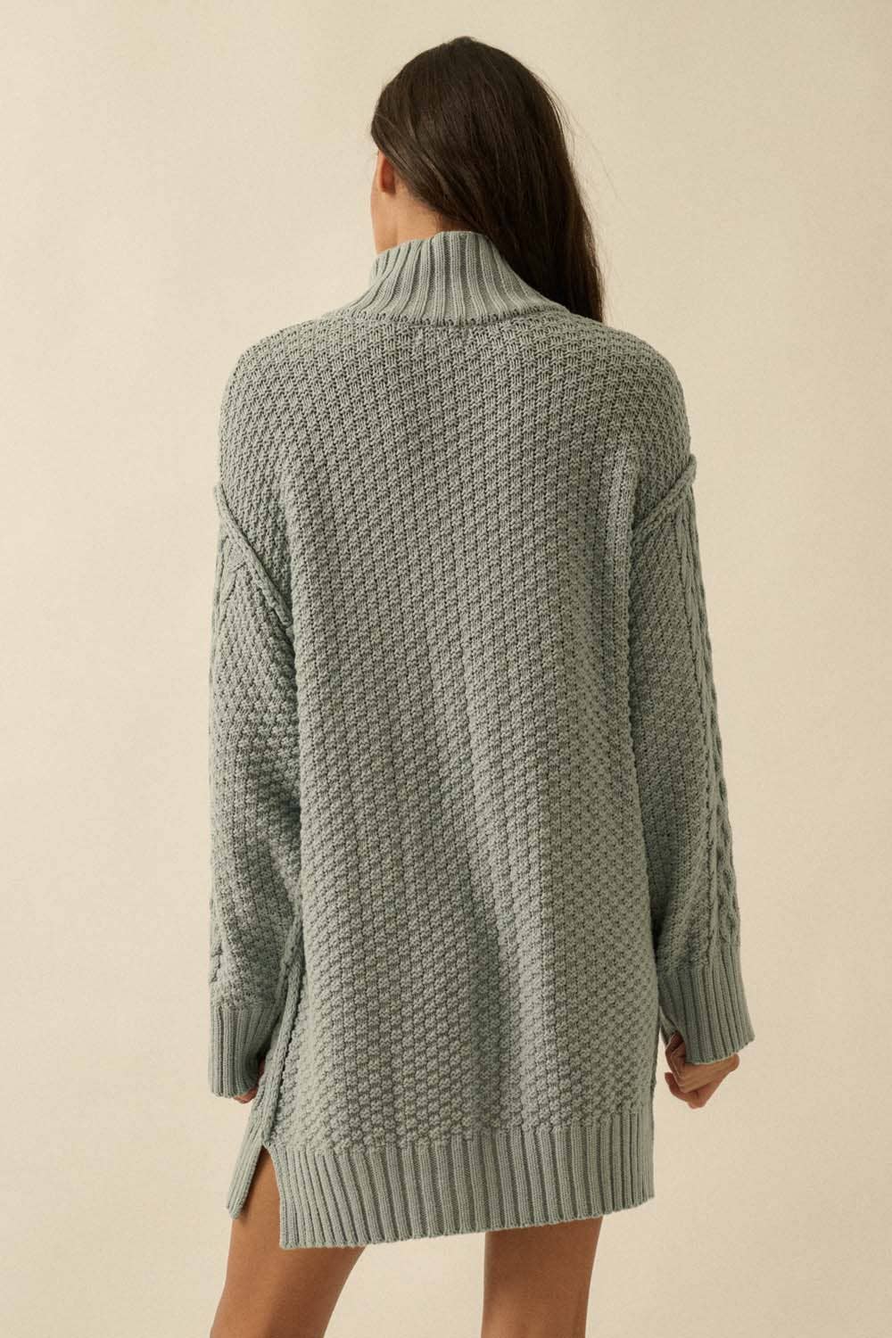 Shay Cable-Knit Mini Dress - Two Colors