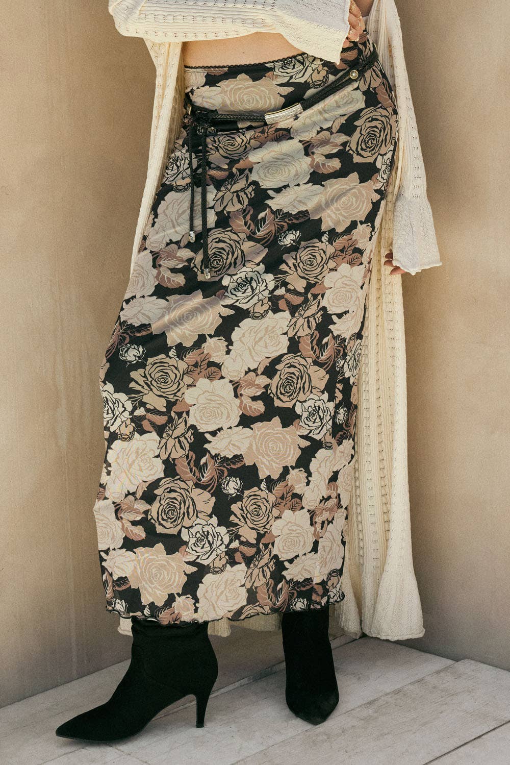 Rosella Mesh Floral Skirt