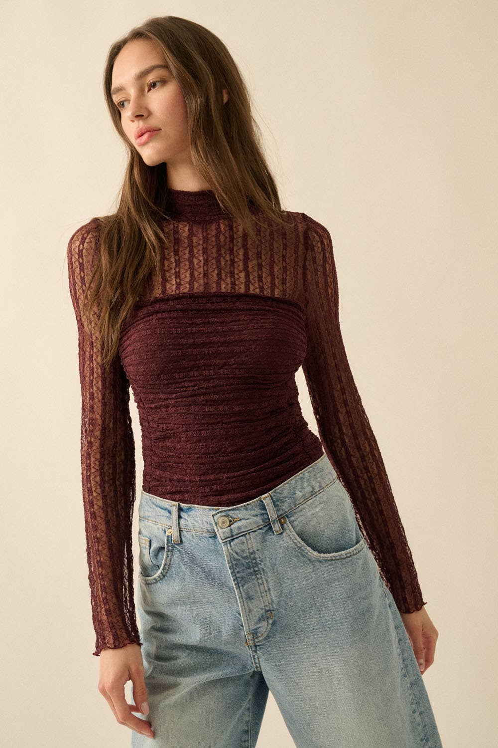 Emilia Floral Lace Bodysuit- Two Colors