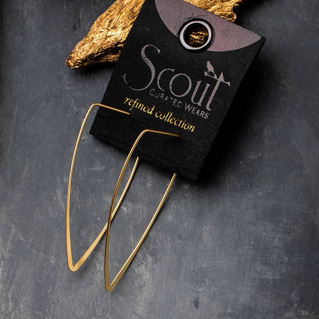 Mischa Triangle Hoops