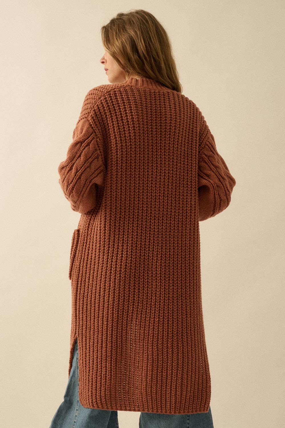 Dana Cable Knit Cardigan