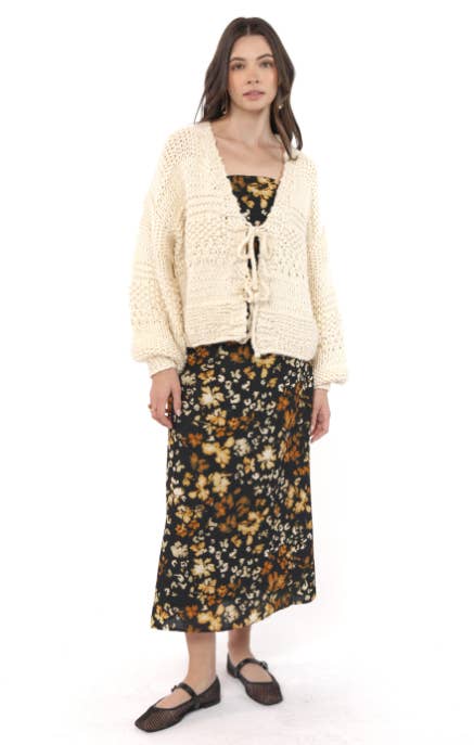 Iggy Chunky Hand Knit Cardigan