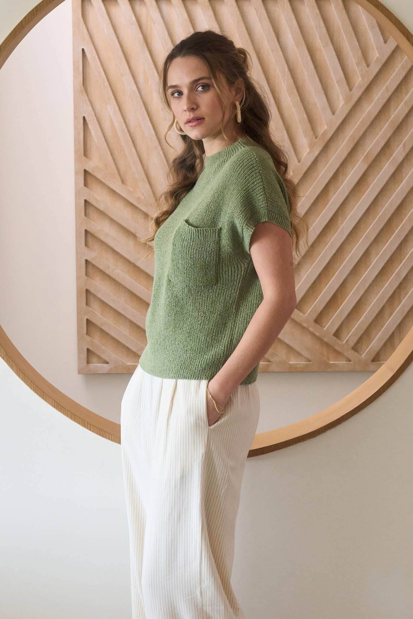 Carmen Mock Neck Top - Two Colors