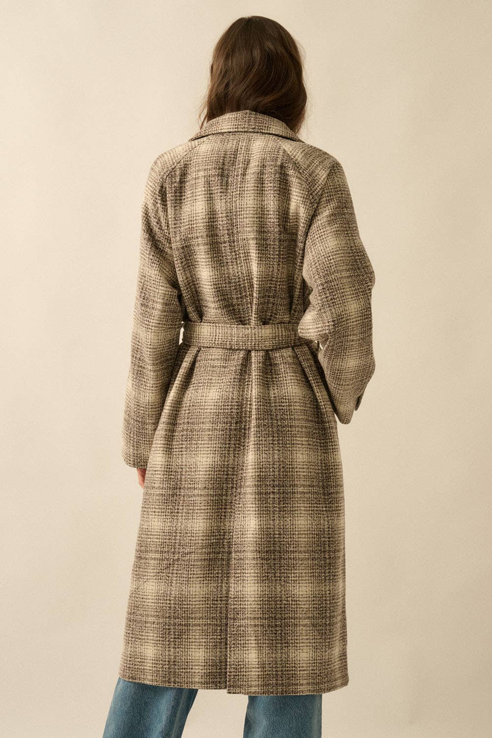 Cambridge Plaid Tweed Overcoat