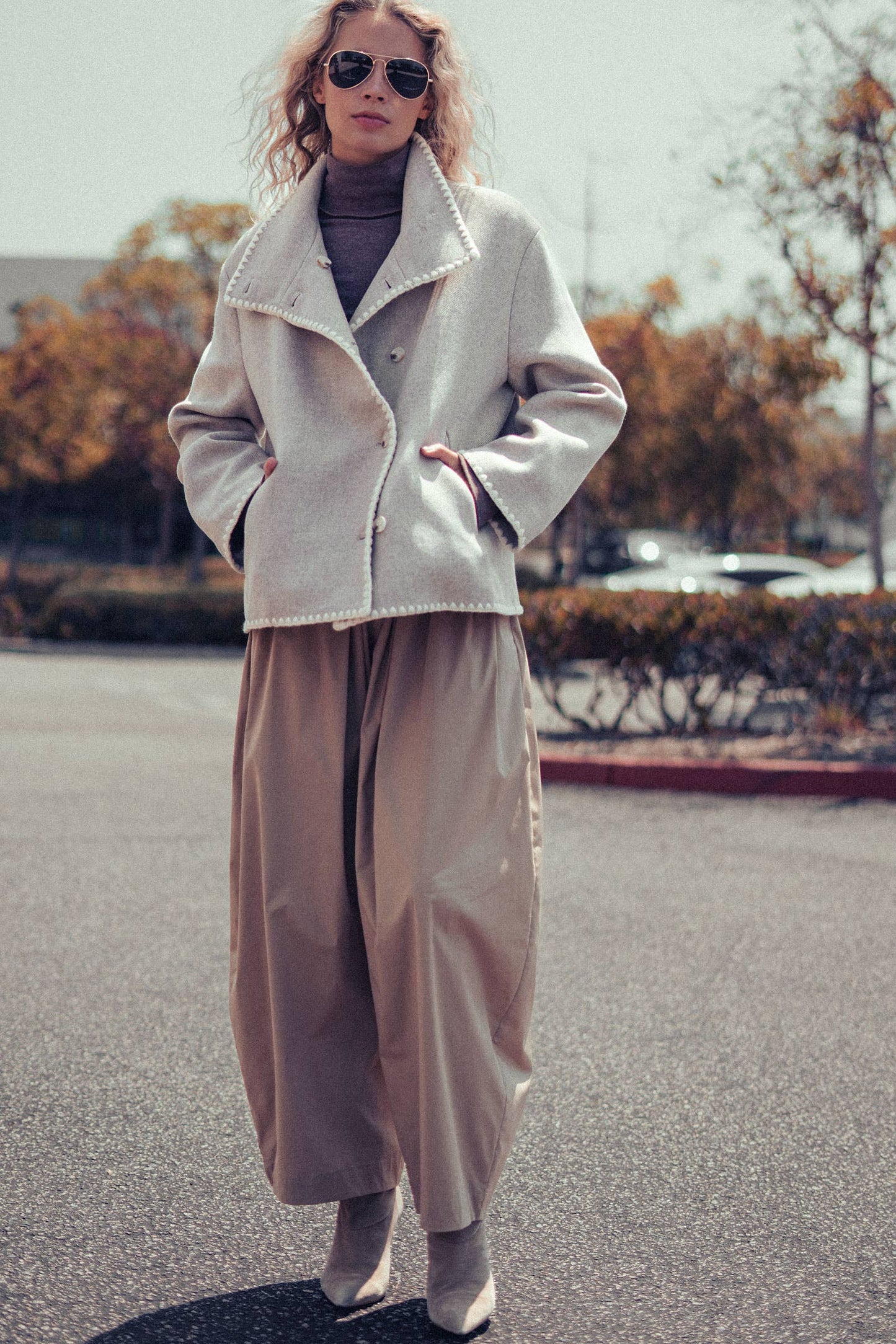 Gwen Contrast Jacket