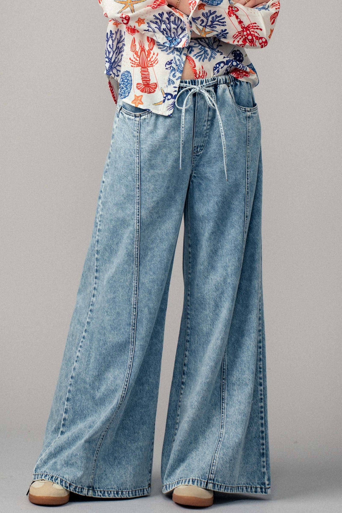 Henna Wide Leg Jeans