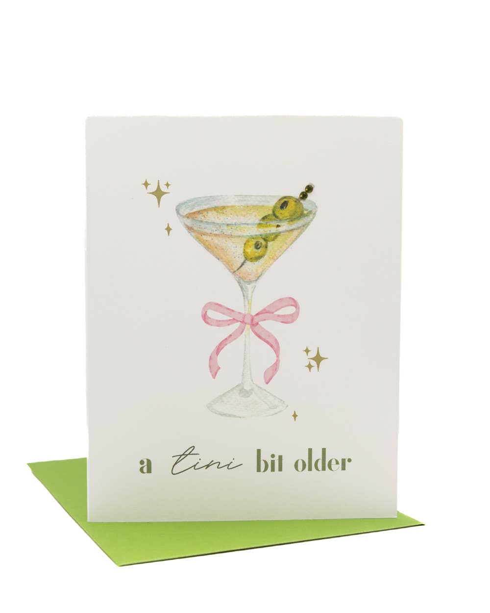 'Tini Bit Older' Birthday Card