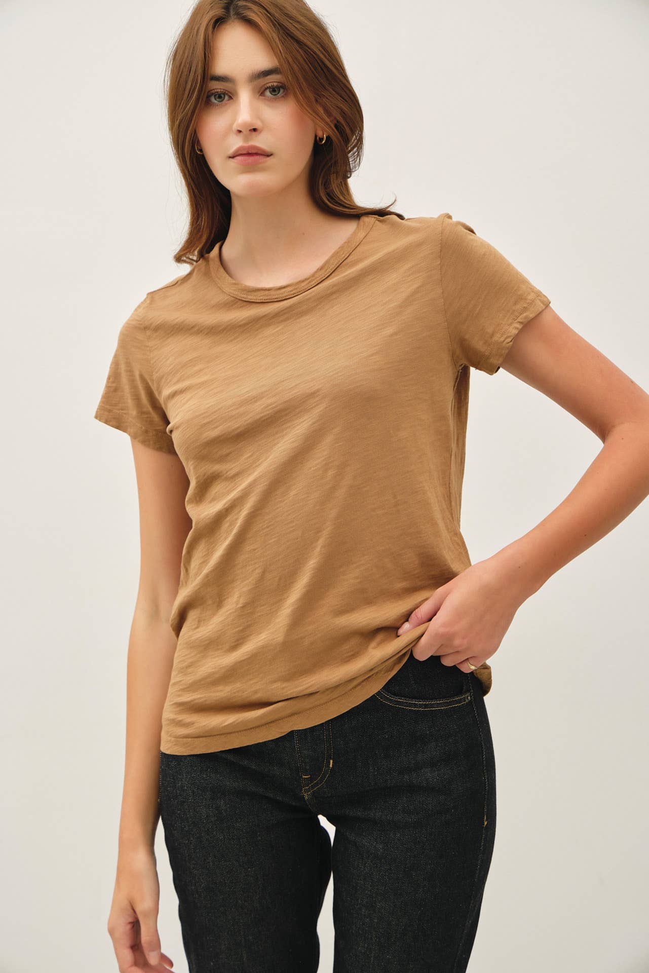 Josie Basic Tee - Four Colors