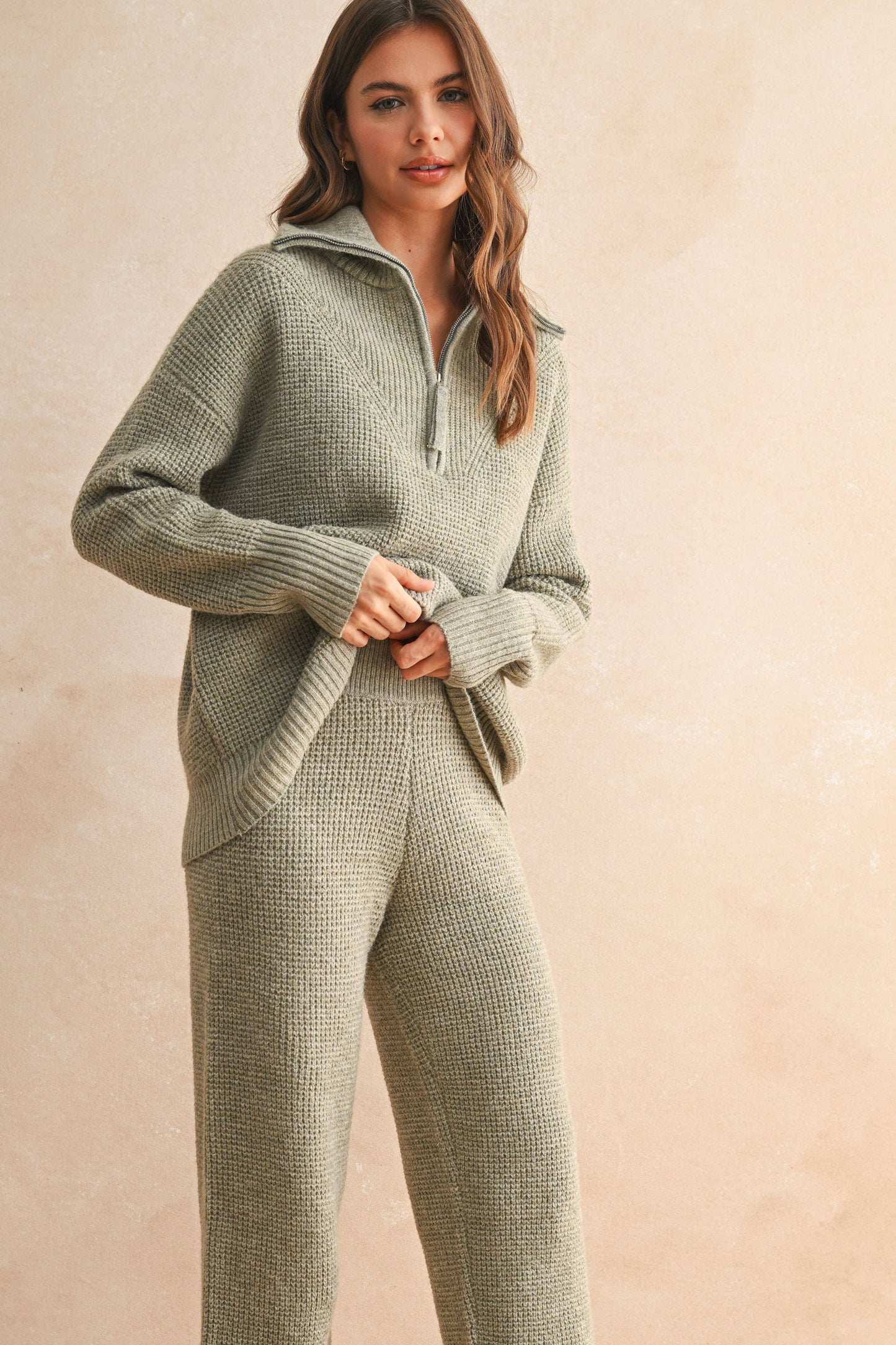 Zara Waffle Knit Sweater