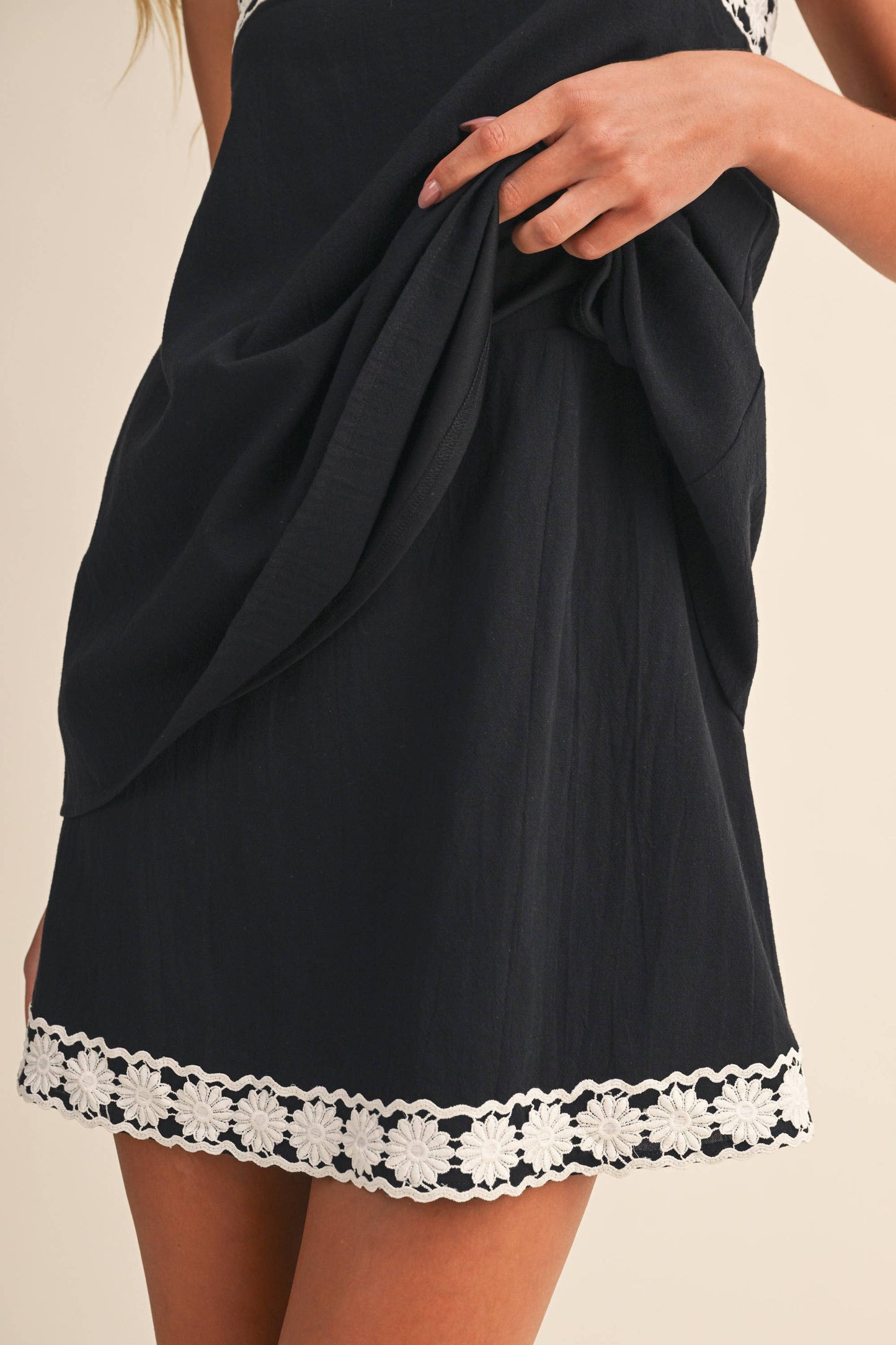 Charlotte Contrast Mini Dress