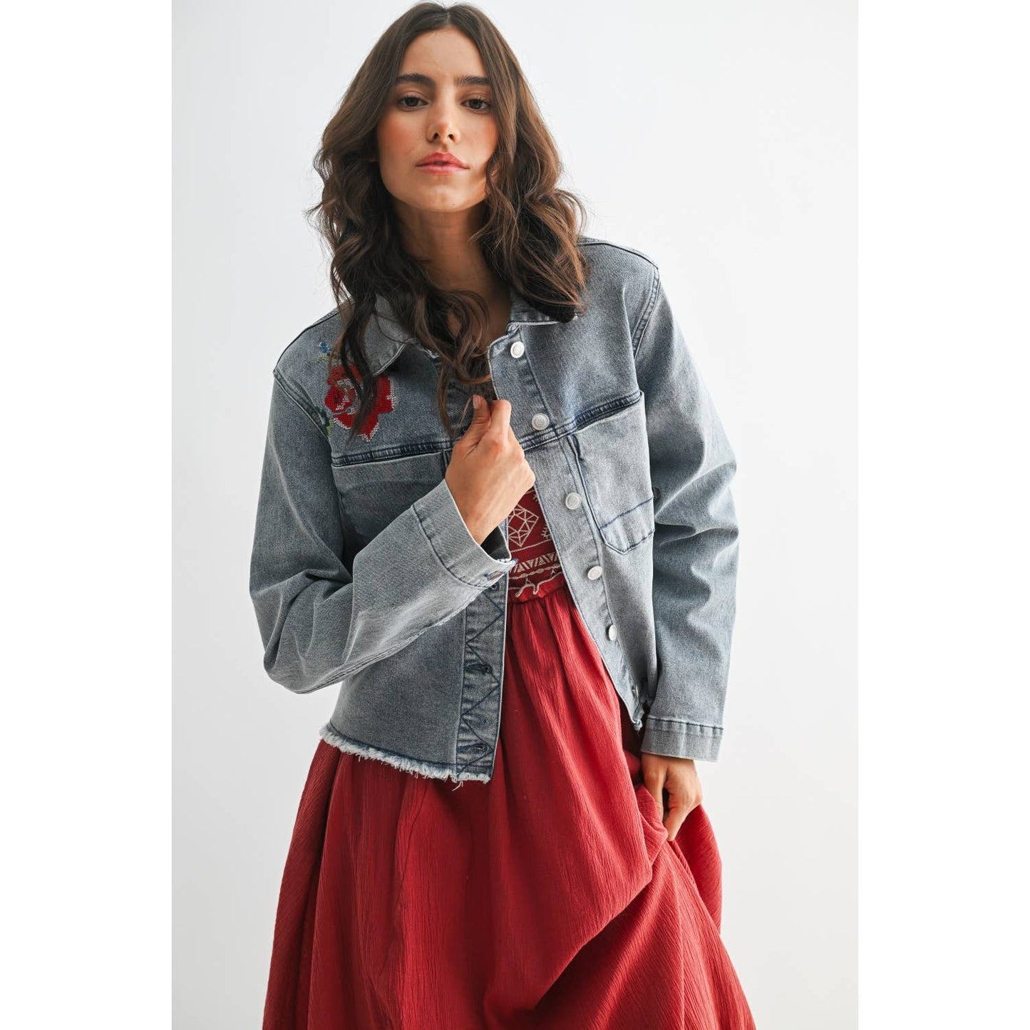 Endless Rose Denim Jacket