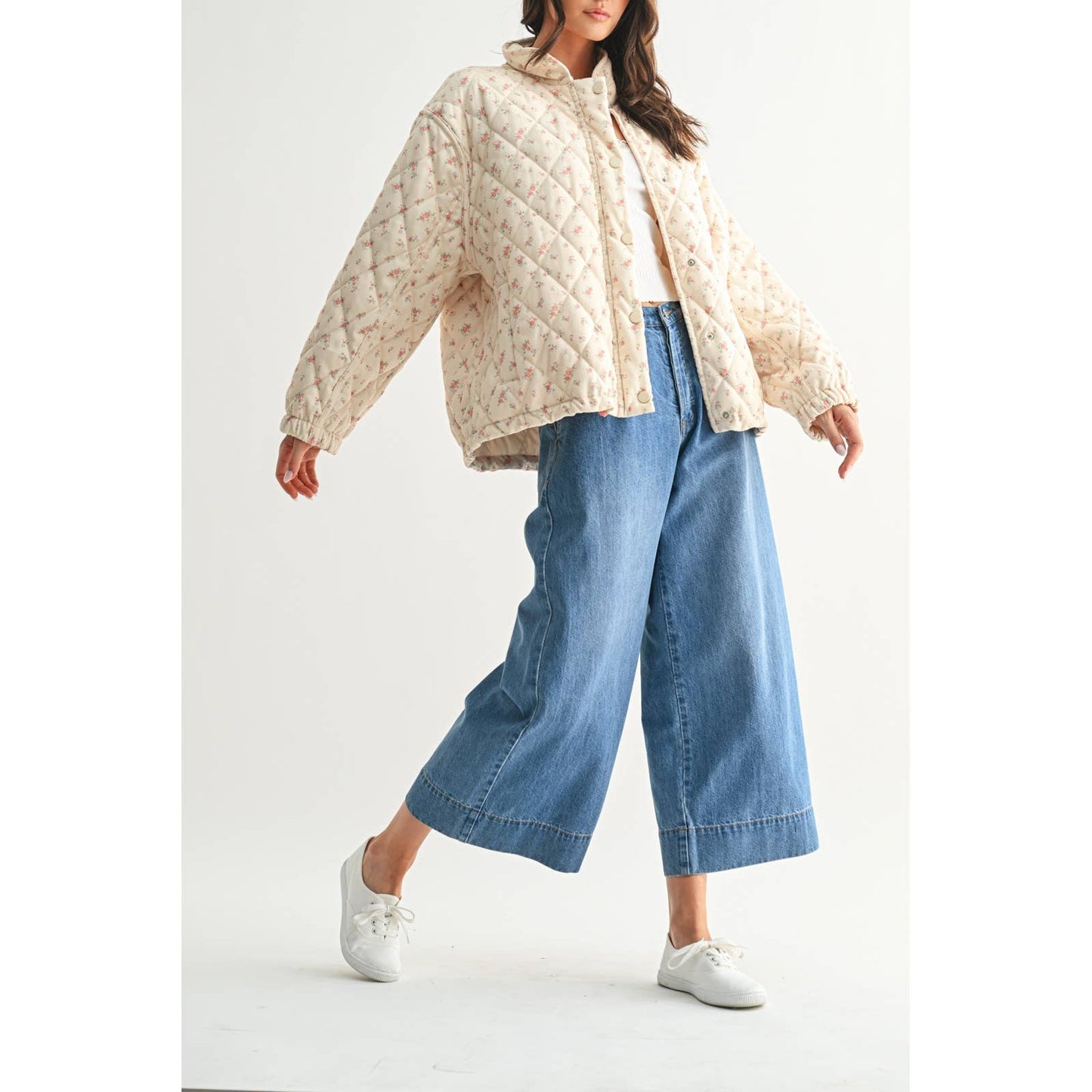 Fiona Floral Quilted Jacket