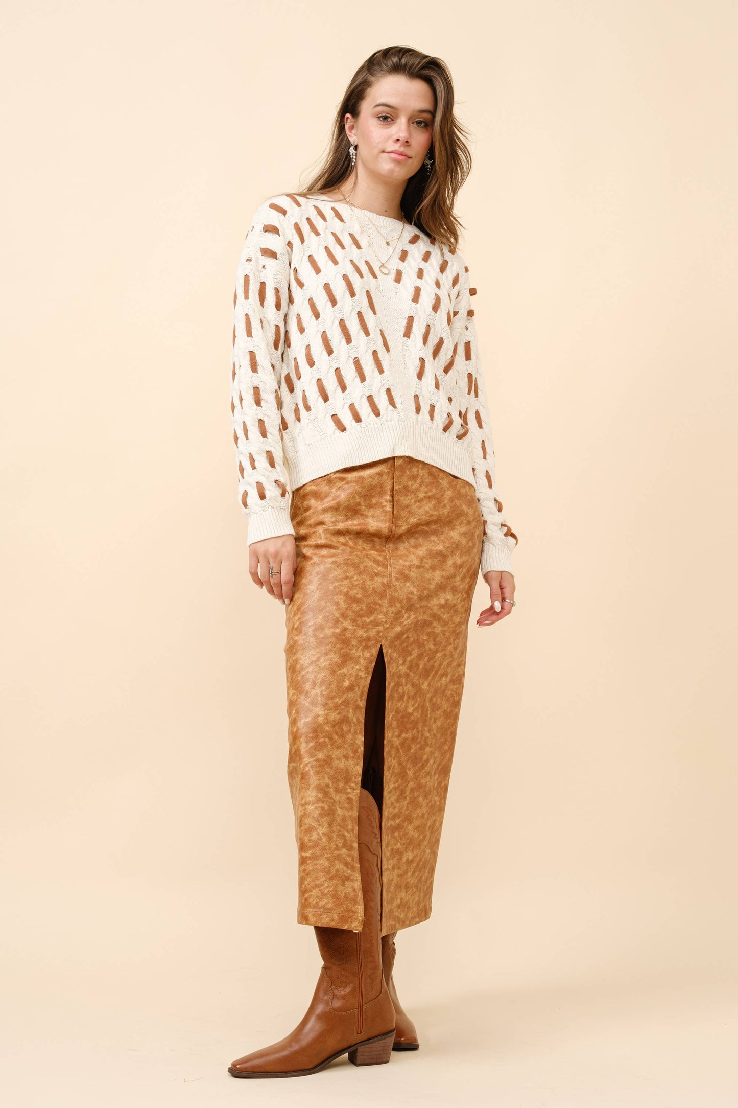 Joey Woven Loop Sweater