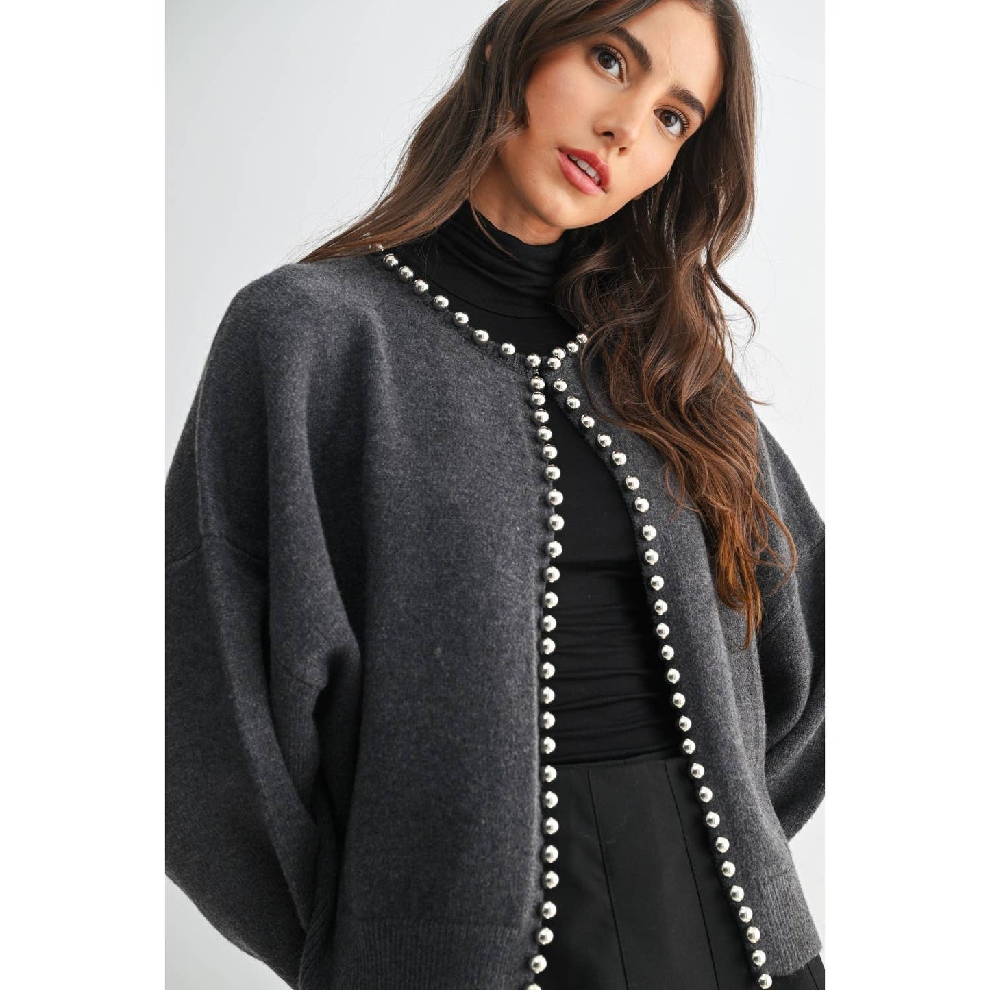 Penelope Stud Cardigan